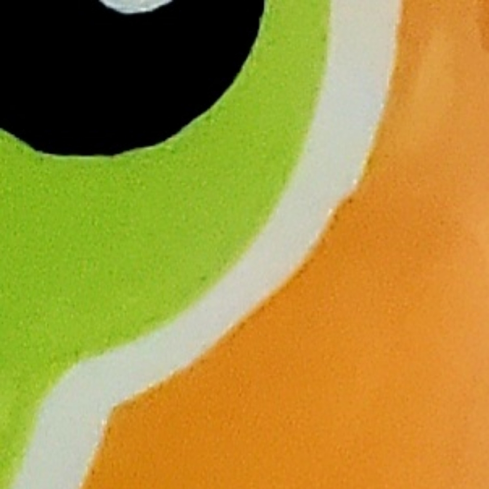 Indra Hand Painted Fine Stoneware 3D Happy Frogs Butterfly Orange Coffee Cup - Picture 9 of 10